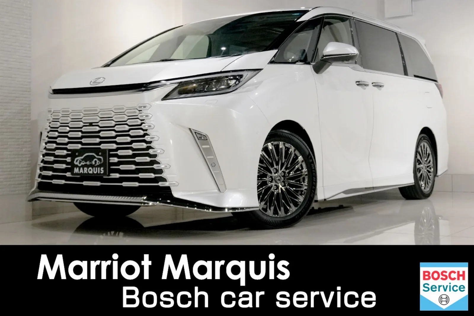 Lexus LM 500h Version L 4WD Late Model Modellista Aero Mark Levinson Rear Entertainment Universal Step Dual Power Sliding Doors Seat Heater/Cooler Left/Right Independent Moonroof Panoramic View Monitor Wireless Charging