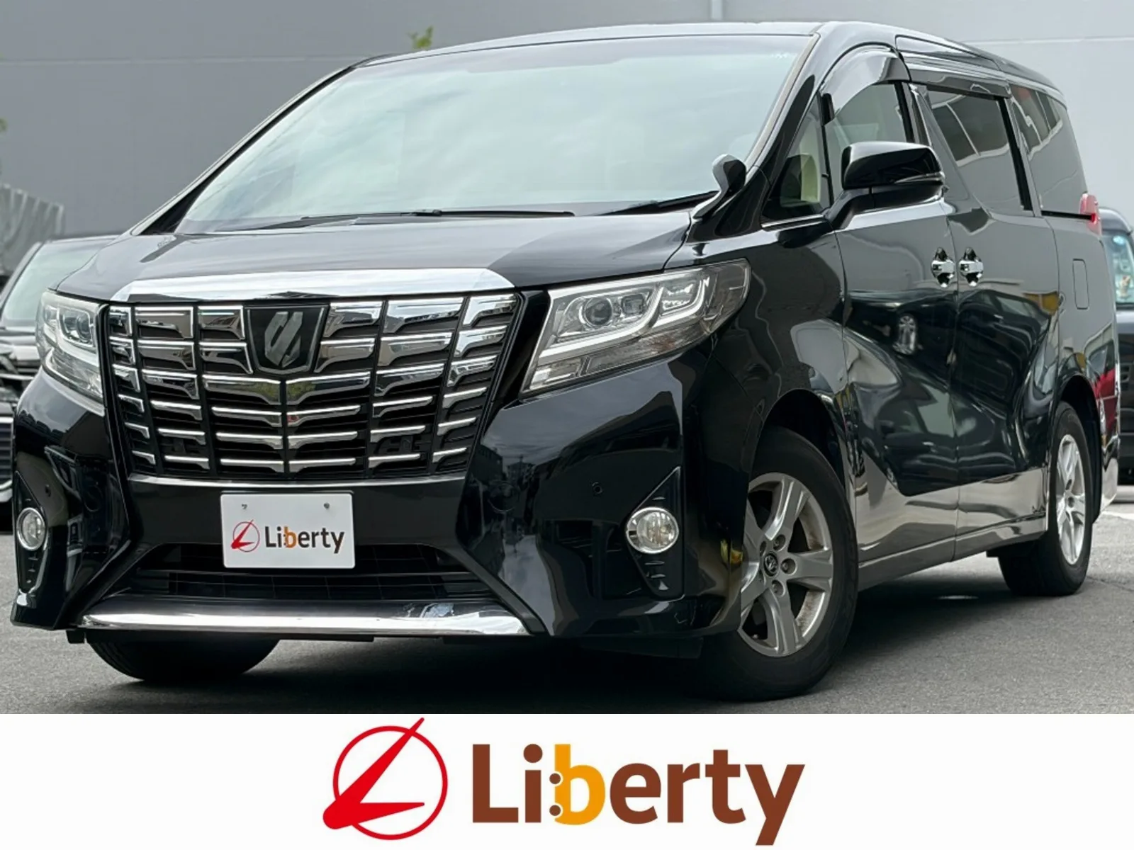 Toyota Alphard 2.5 X Flip-down Monitor Genuine 10-inch Navigation TV Bluetooth Compatible Back Camera ETC Left Power Sliding Door Cruise Control Electronic Parking Smart Key Push Start Genuine Aluminum Wheels