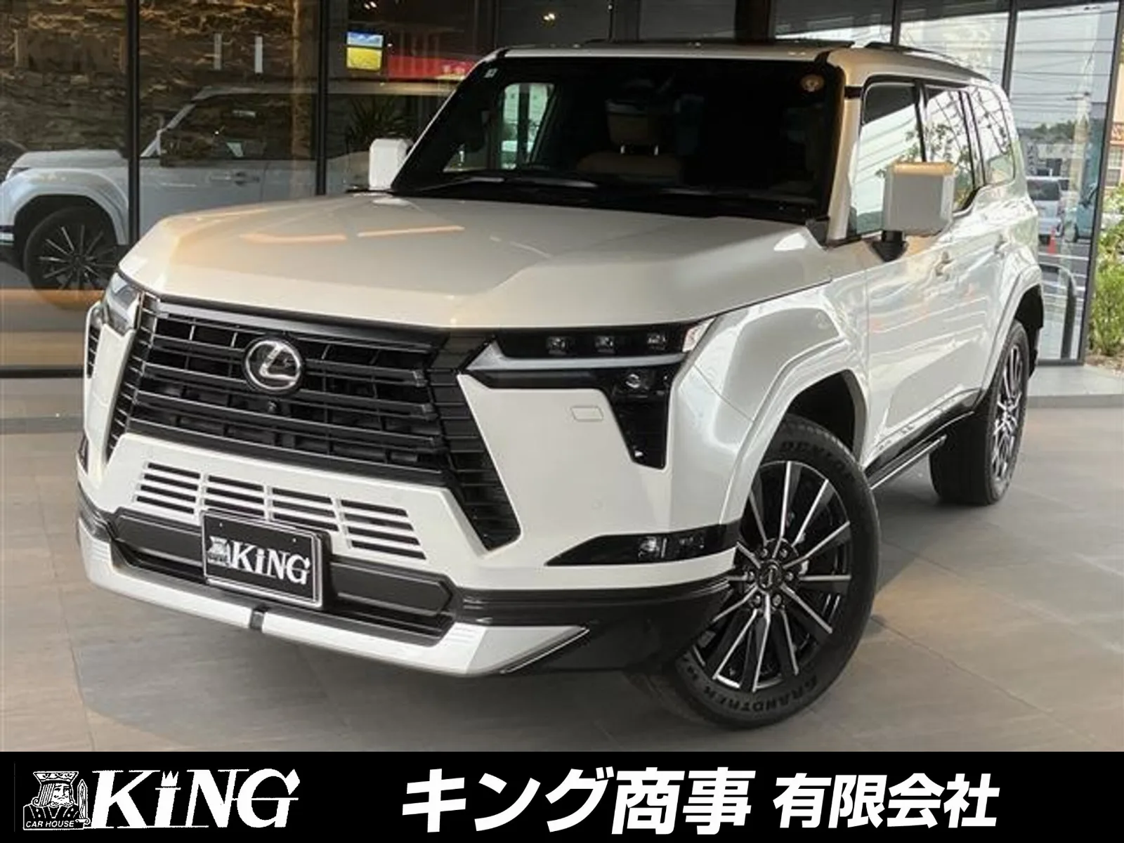 Lexus GX 550 Version L 4WD Mark Levinson Moonroof Modellista Aero Digital Inner Mirror Front/Rear Dashcam Electric Side Steps Cool Box Aftermarket Security Saddle Tan Interior Relaxation Function