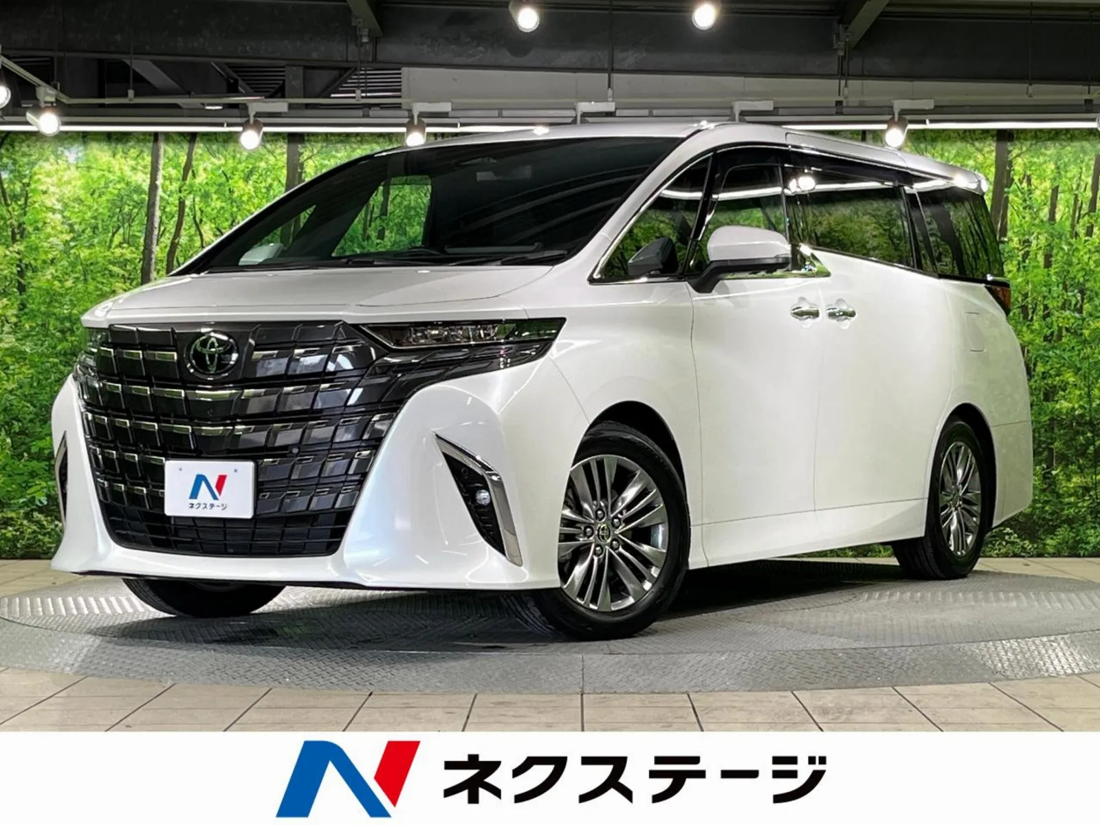 Toyota Alphard Hybrid 2.5 Z Dual Power Sliding Doors Genuine 14-inch Navigation Rear Seat Monitor Around View Monitor Collision Mitigation System Radar Cruise Control Non-smoking Vehicle Front Seat Ventilation Rear Seat Air Conditioning Front and Rear Power Seats Corner Sensors Smart Key