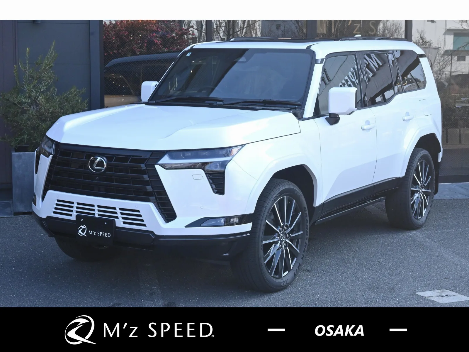 Lexus GX 550 Version L 4WD Panoramic Roof Mark Levinson Digital Inner Mirror Drive Recorder Electric Side Steps Cool Box Panoramic View Monitor 14-inch Connected Navigation