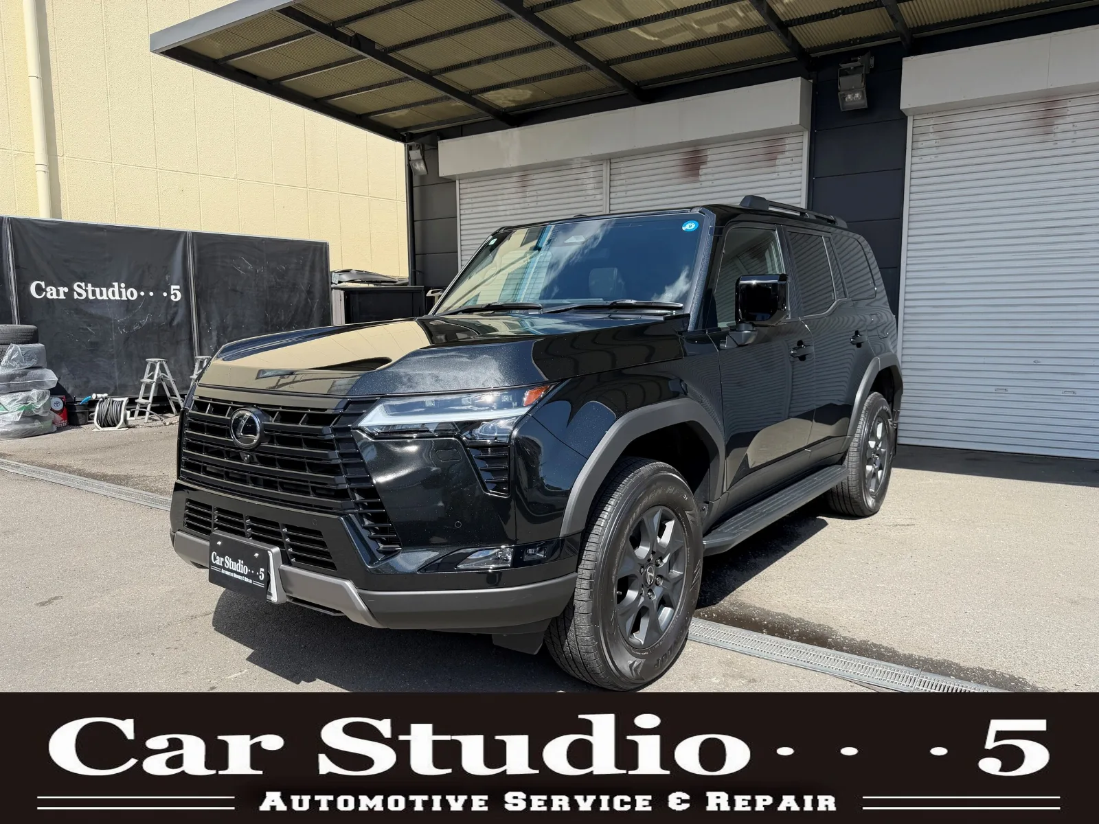 Lexus GX 550 Overtrail+ 4WD 14-inch Display Audio TV Bluetooth CarPlay Sunroof Cool Box Mark Levinson Sound Digital Inner Mirror Genuine Drive Recorder Genuine 18-inch AW