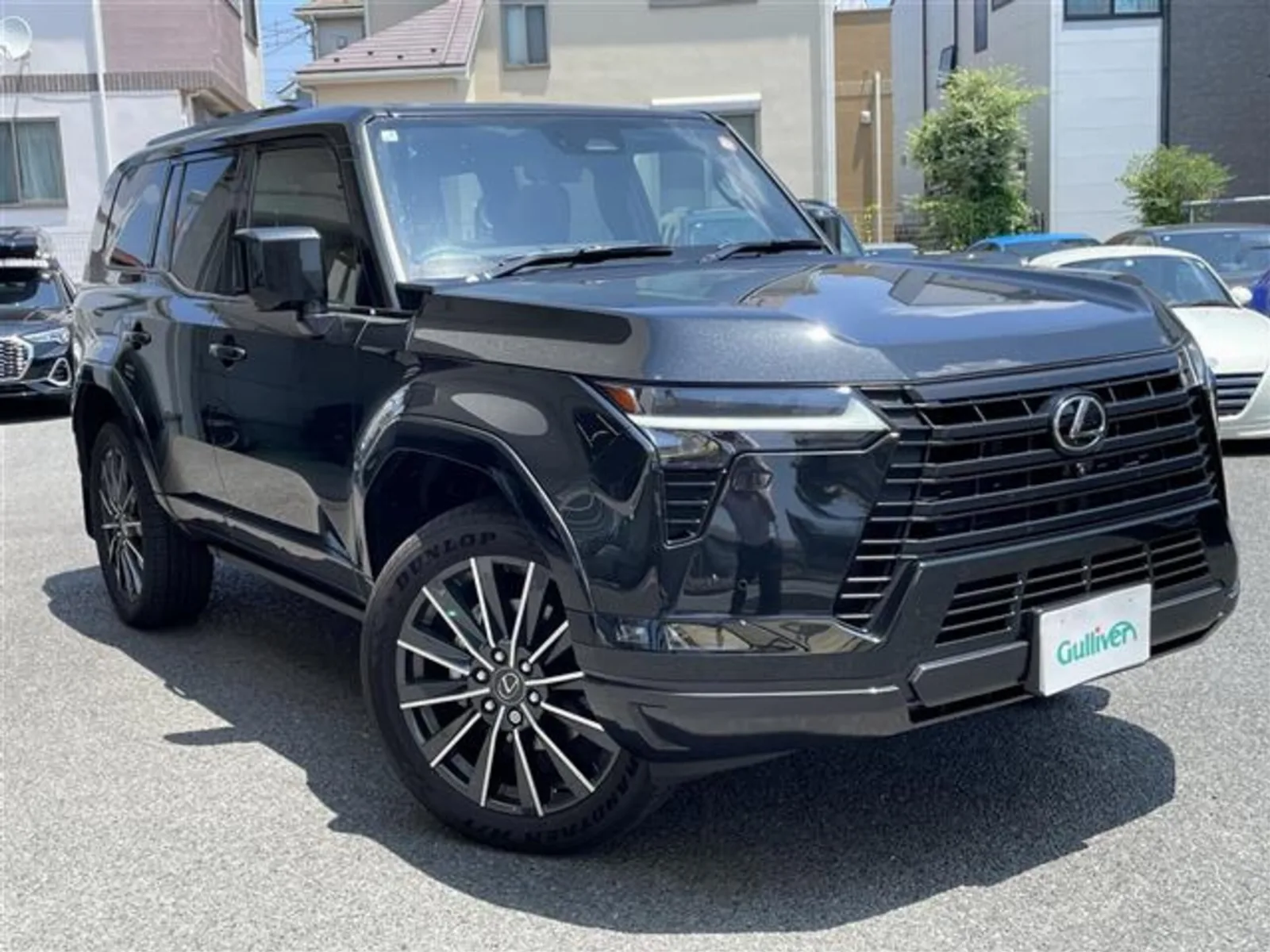 Lexus GX 550 Version L 4WD One Owner Panoramic Roof Black/Brown Leather Seats Mark Levinson Left/Right Power Running Boards Cool Box Genuine Navigation 360-Degree Camera Digital Inner Mirror HUD Rear Seat Power Folding Switches Genuine 22-inch Alloy Wheels