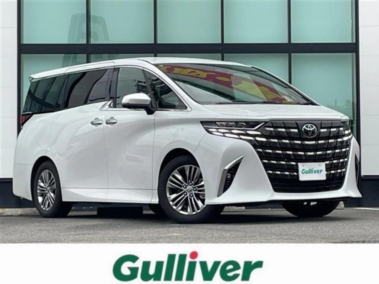 Toyota Alphard 2.5 Z Triple LED Headlights, Genuine Navigation, 360 View Camera, Full-seg TV, Radar Cruise Control, Corner Sensors, BSM, Power Seats, Seat Heaters, Ventilated Seats, Seat Memory, Dual Power Sliding Doors, Genuine Floor Mats, Dashcam