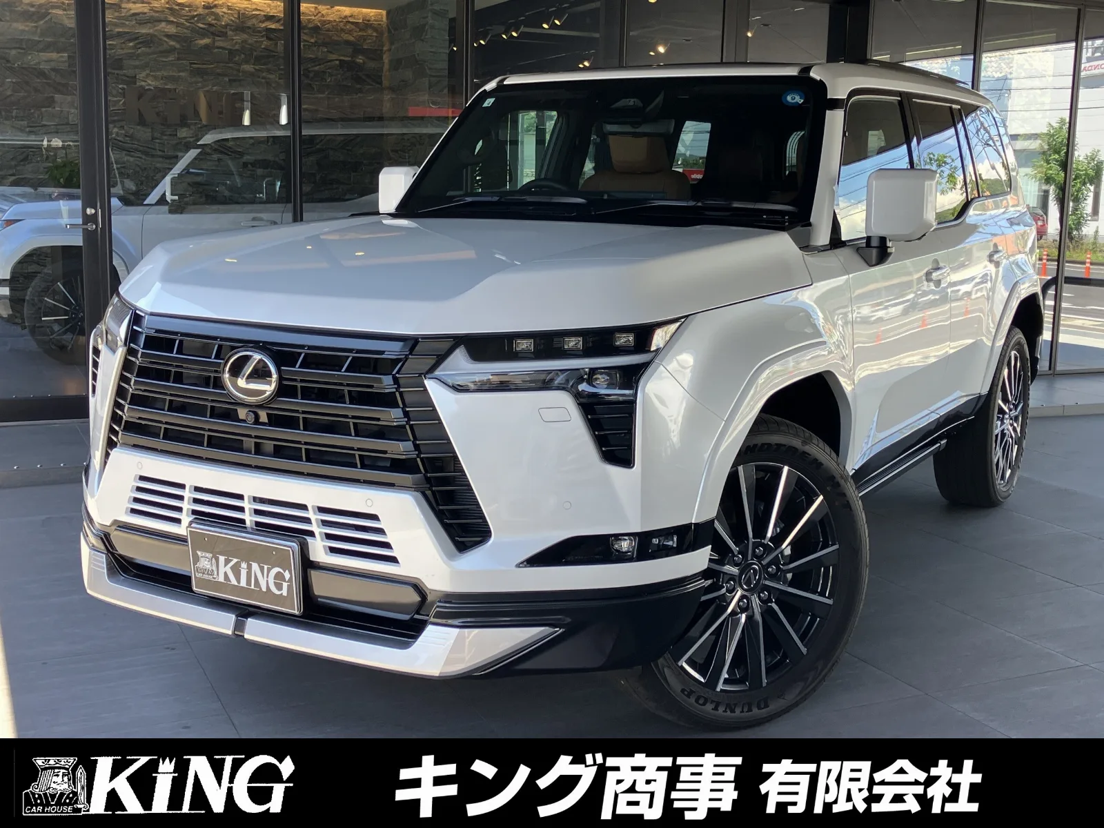 Lexus GX 550 Version L 4WD One Owner Moonroof Modellista Aero Digital Inner Mirror Electric Side Steps Cool Box Saddle Tan Interior Relaxation Function Front/Rear Dashcam Seat Memory